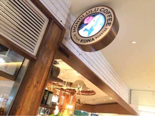 大阪グランフロントのホノルルコーヒー