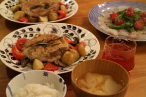 最近の食卓 北欧食器